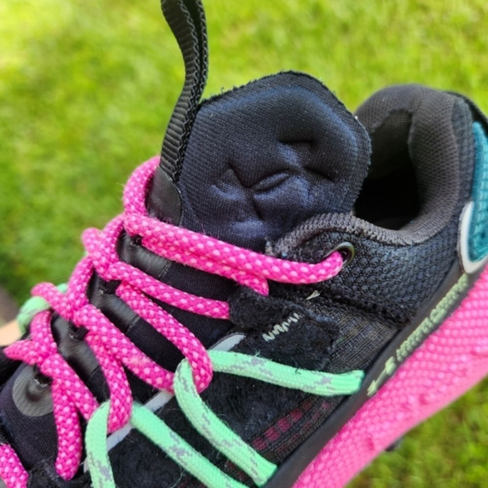 Under Armour Women Sneakers Pink Fat Tire Aventure Pro Trail Running Size 5.5 - Picture 2 of 13